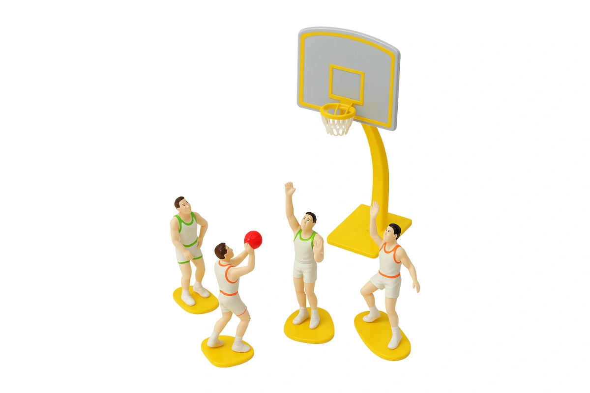 Basketball Decoset - Iconic Cake Art