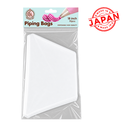 Disposable Piping Bags - Pack of 10 18 Inch - Gateau Art