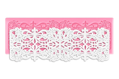 Floral Scroll 3 Mhc007 - Iconic Cake Art