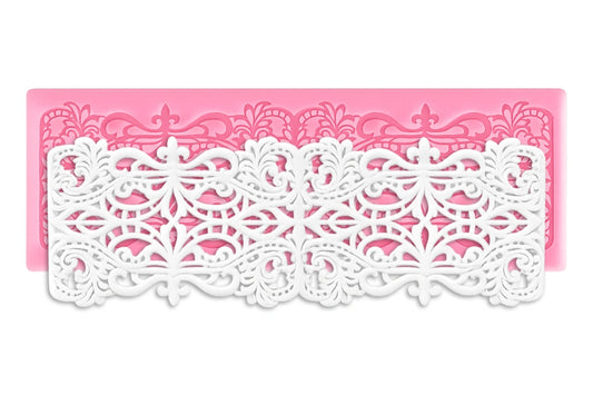 Floral Scroll 3 Mhc007 - Iconic Cake Art