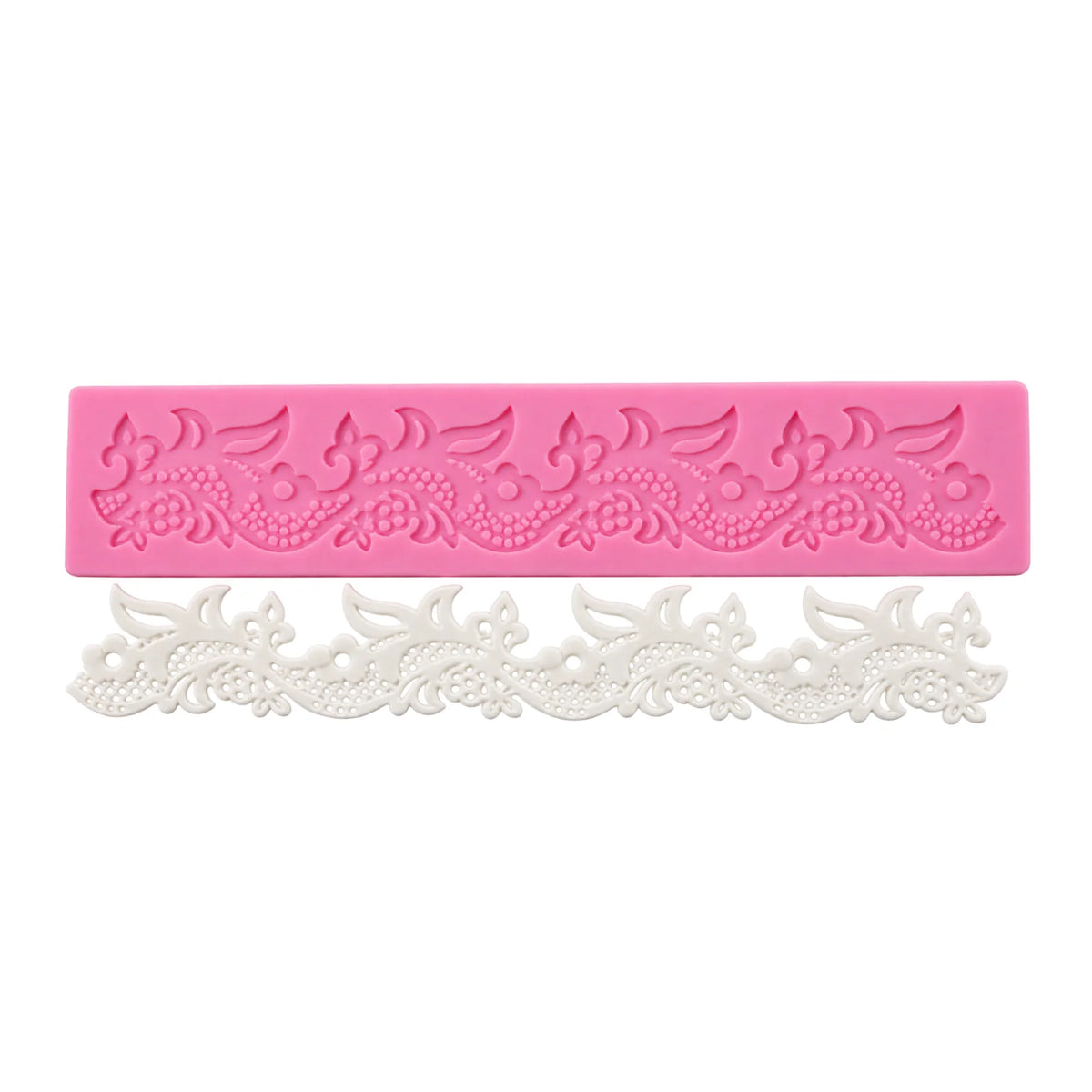 Fleur De Lis Cake Lace Mat Mhc026 - Iconic Cake Art