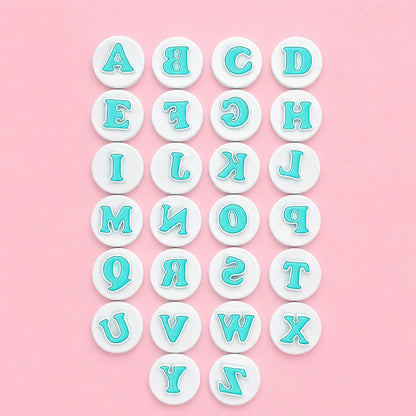 Mini Upper Case Alphabet Simply Push Plunger Cutters (26 Pack) - Iconic Cake Art
