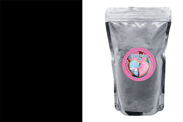 Black Royal Icing Mix 500g - Iconic Cake Art
