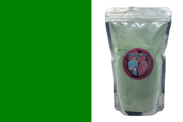 Green Royal Icing Mix 500g - Iconic Cake Art