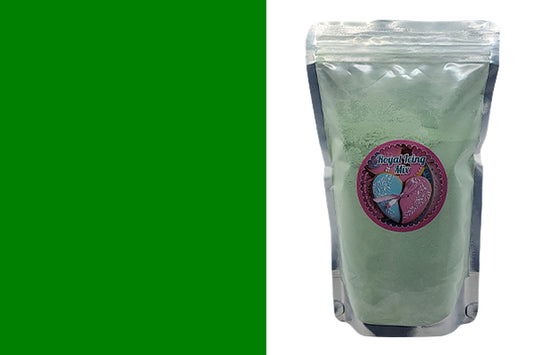 Green Royal Icing Mix 500g - Iconic Cake Art