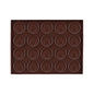 Macaron Sheet - Pan Holds Up to 20 Shells - Easy Flex Chocolate Silicone Mould - Iconic Cake Art