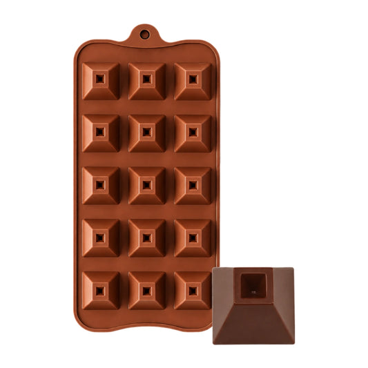 Mini Pyramid - Easy Flex Chocolate Silicone Mould - Iconic Cake Art