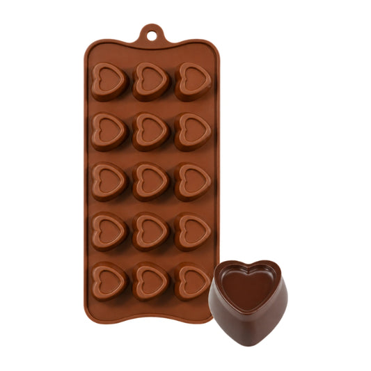 Heart - Easy Flex Chocolate Silicone Mould - Iconic Cake Art