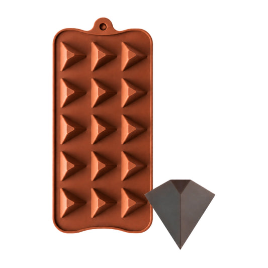 Triangle - Easy Flex Chocolate Silicone Mould - Iconic Cake Art