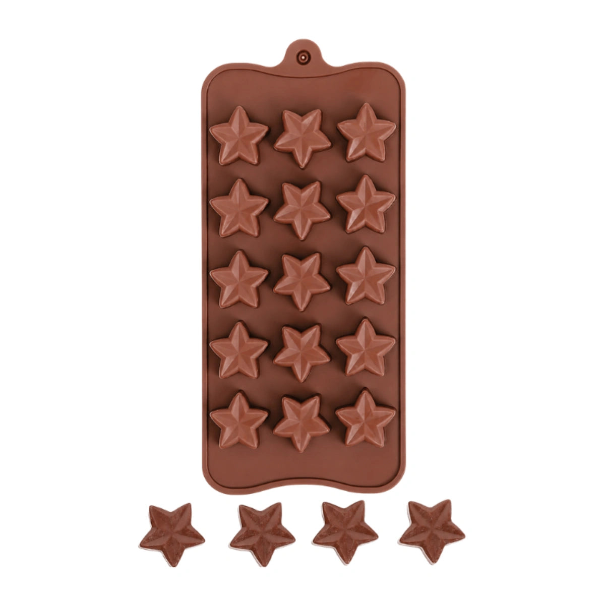 Star - Easy Flex Chocolate Silicone Mould - Iconic Cake Art