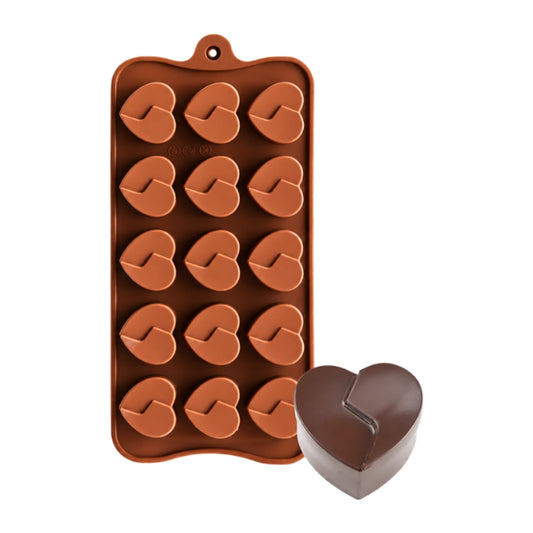 Broken Heart - Easy Flex Chocolate Silicone Mould - Iconic Cake Art