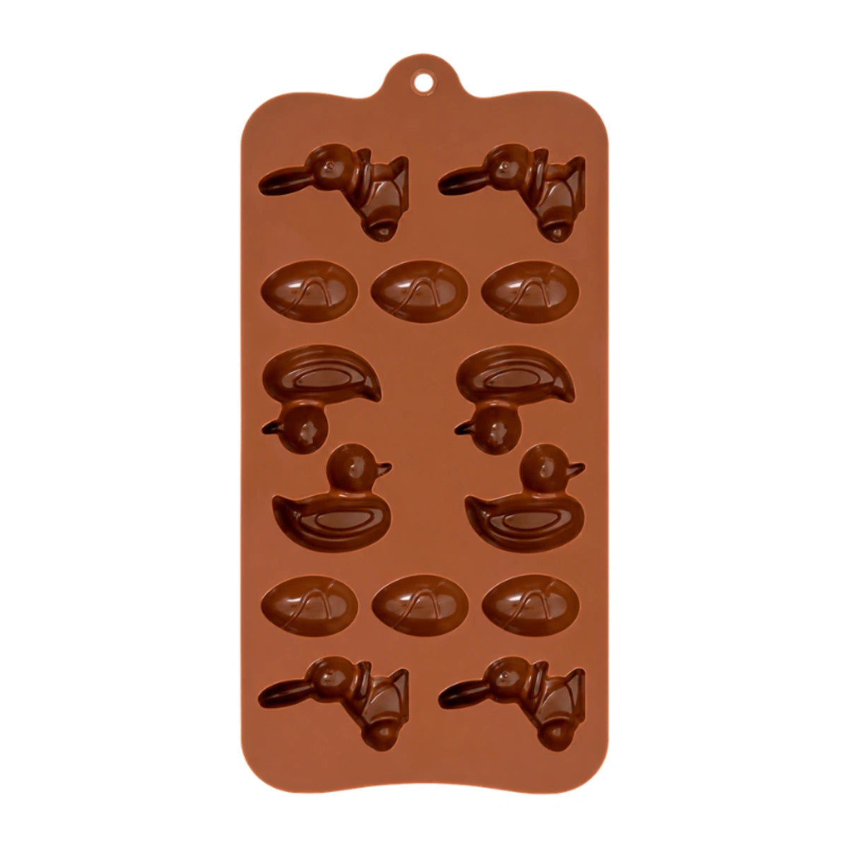 Easter Bunny and Egg - Easy Flex Chocolate Silicone Mould - Iconic Cake Art