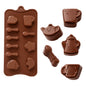 Tea Party - Easy Flex Chocolate Silicone Mould - Iconic Cake Art