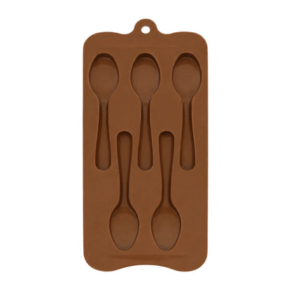 Spoon - 3D - Easy Flex Chocolate Silicone Mould - Iconic Cake Art