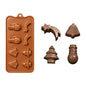 Christmas Items 2 - Easy Flex Chocolate Silicone Mould - Iconic Cake Art