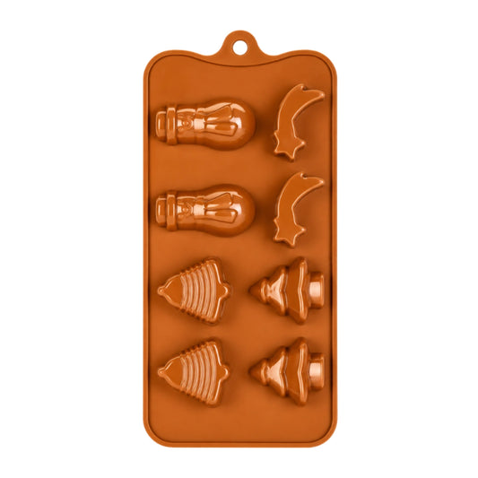 Christmas Items 2 - Easy Flex Chocolate Silicone Mould - Iconic Cake Art