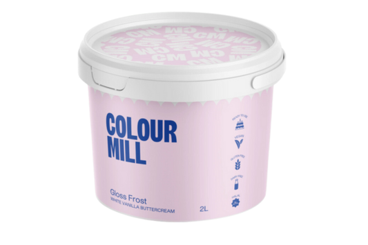 White Gloss Frost Buttercream 2L - Colour Mill