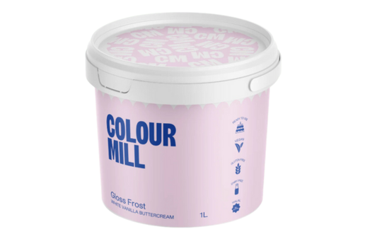 White Gloss Frost Buttercream 1L - Colour Mill