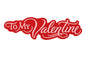 Red To My Valentine - Cake Decorating Scripts - Bakery Crafts