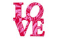 One Pcs Love - Cake Decorating Scripts - Topper - Bakery Crafts
