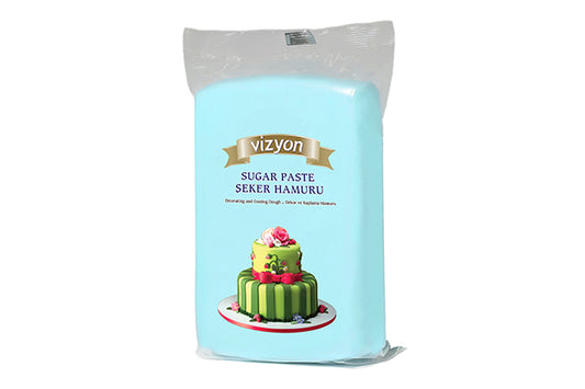 Light Blue Fondant 250g - Vizyon