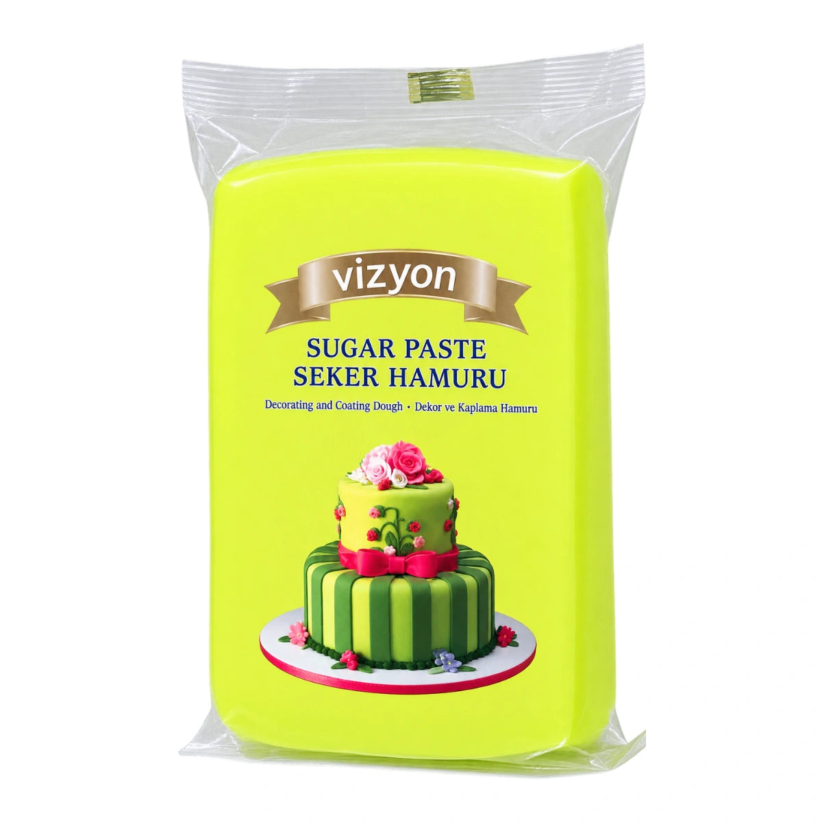 Light Green Fondant 250g - Vizyon