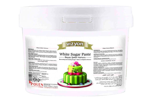 White Fondant 6kg - Vizyon