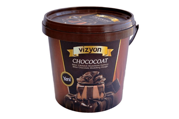Chocolate Dark Modelling Paste 1kg - Vizyon