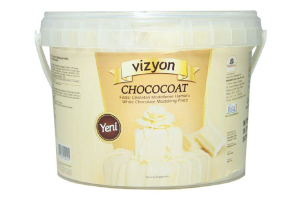 Chocolate White Modelling Paste 1kg - Vizyon