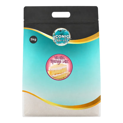 Vanilla Sponge Cake Mix 5kg - Iconic Cake Art