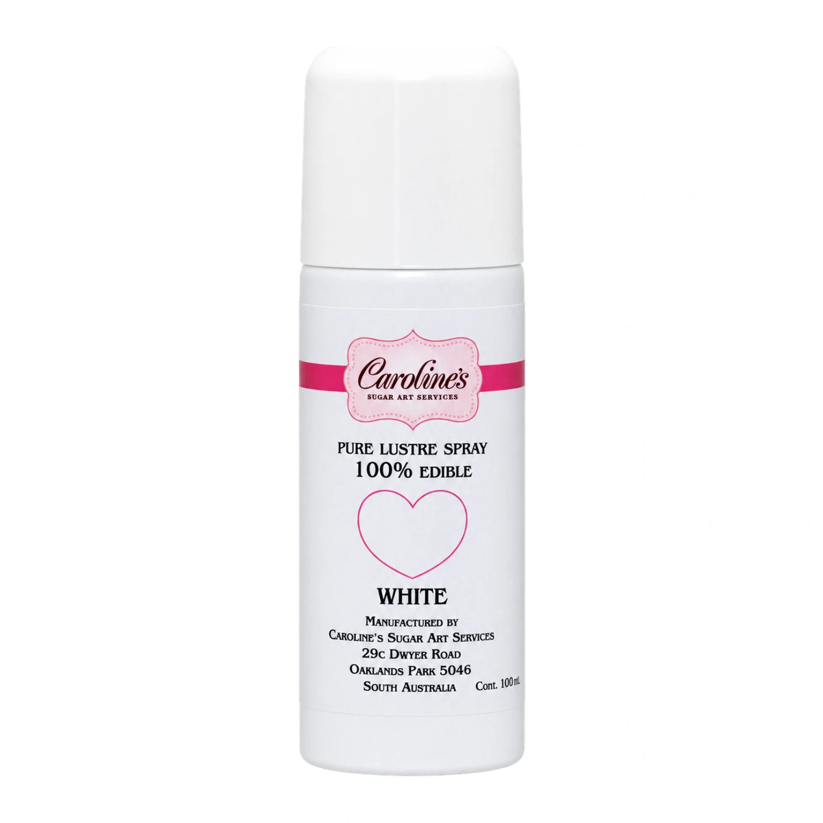 White Pearl Pure Lustre Spray 100ml - Carolines