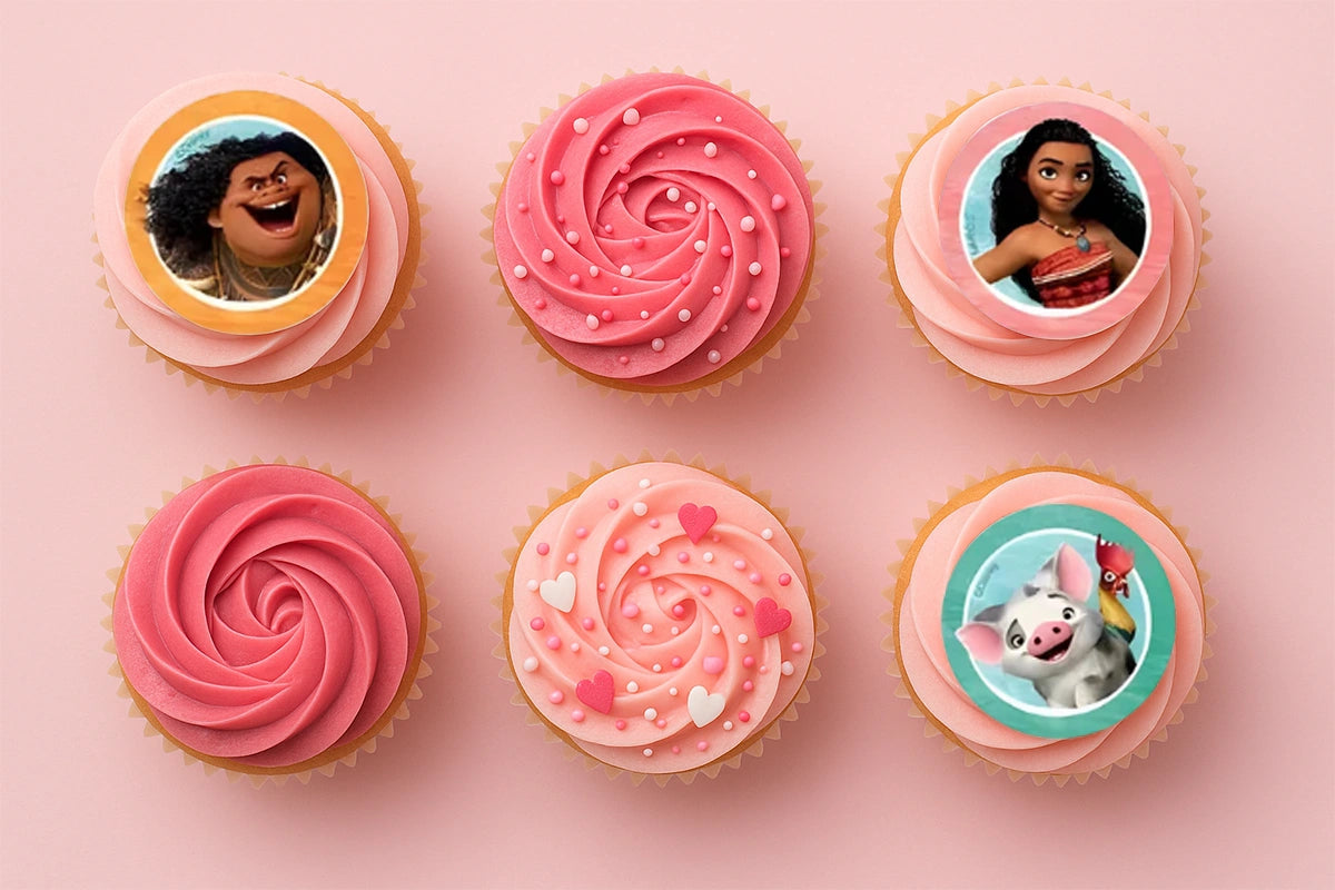 Disney Moana Cupcake Edible Image - BSC