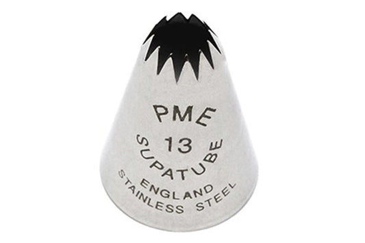 PME Supatubes Star Piping Tips - XST13