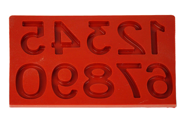 Numbers Silicone Chocolate Mould - Iconic Cake Art
