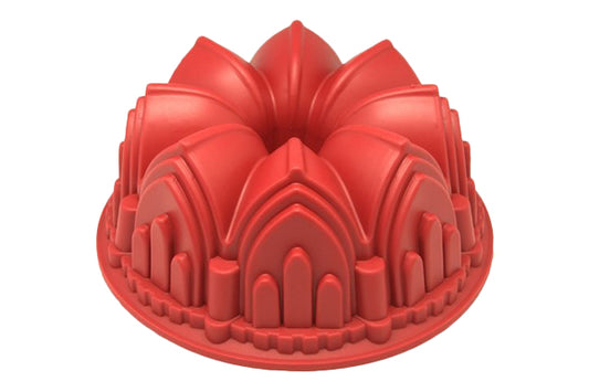 Cathedral Church Bundt Round Silicone Chocolate Mould - Iconic Cake Art