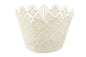 Ivory Lattice Cake Wraps - Cake Decorating Tools (12 Pack) - Iconic Cake Art