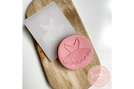 Tutu Stamp Small - Sarah Maddison Cookie Stamps
