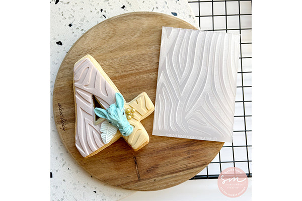 Zebra Pattern Stamp - Sarah Maddison Cookie Stamps