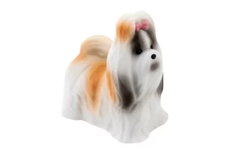 Miniature Shih Tzu Dog Figurines Wedding Star,9404