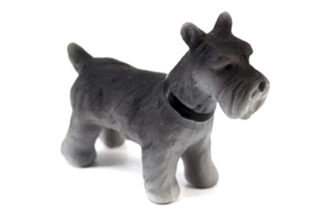 Miniature Terrier Dog Figurines,9408