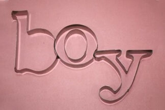 BOY OVERLAPPING LETTER CUTTERS,BBBY