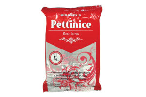 750g Red Fondant Pettinice RTR Icing,750g Red Pettinice RTR Icing Bakels,422022