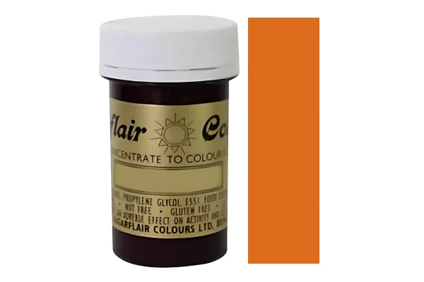 25g PAPRIKA FLESH SPECTRAL PASTE - Fondant and Buttercream Colour Sugarflair | My Dream Cake A118_2
