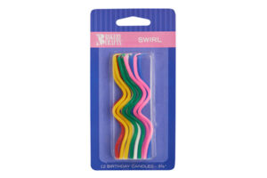 Swirl Shaped Candles Bakery Crafts,39054