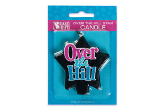 OVER THE HILL BIRTHDAY CANDLE,C-164