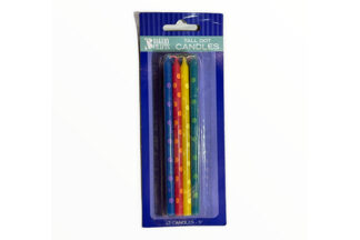 Dotted Mixed Colour Specialty Candles,C-296