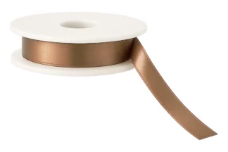 DISC 5mm CHAMPAGNE * SATIN RIBBON * DOUBLE SIDED,SRIBBON-CM05