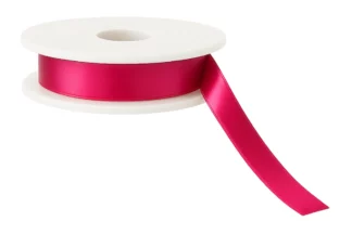 DISC 5mm CERISE * SATIN RIBBON * DOUBLE SIDED,SRIBBON-CS05