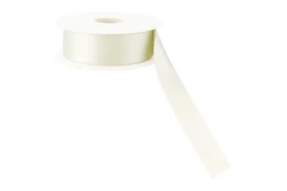 10mm IVORY * SATIN RIBBON * DOUBLE SIDED,SRIBBON-IV10