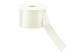 25mm IVORY * SATIN RIBBON * DOUBLE SIDED,SRIBBON-IV25